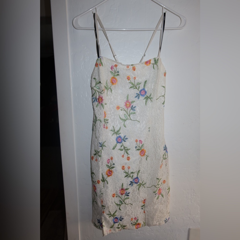 Spring mini flower dress 🌸🌺🌼